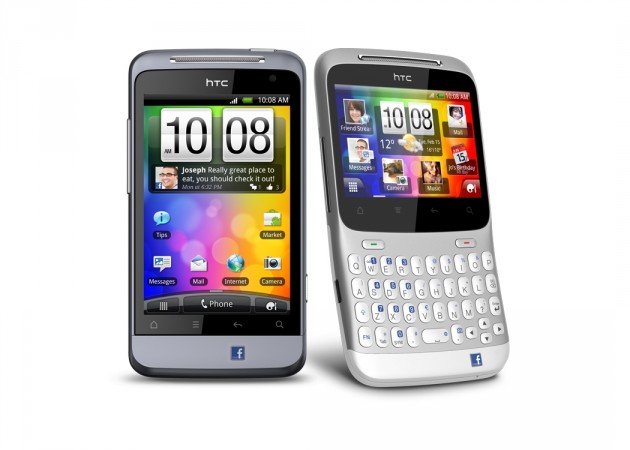 HTC ChaCha et HTC Salsa