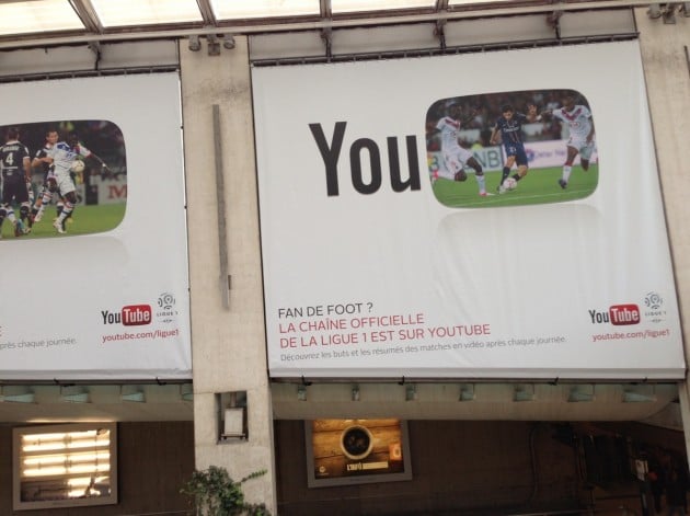 YouTube et la Ligue 1