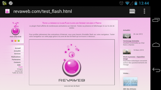 Of Adobe Flash Player For Android 4.2.2