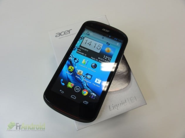 android acer liquid e1 pack