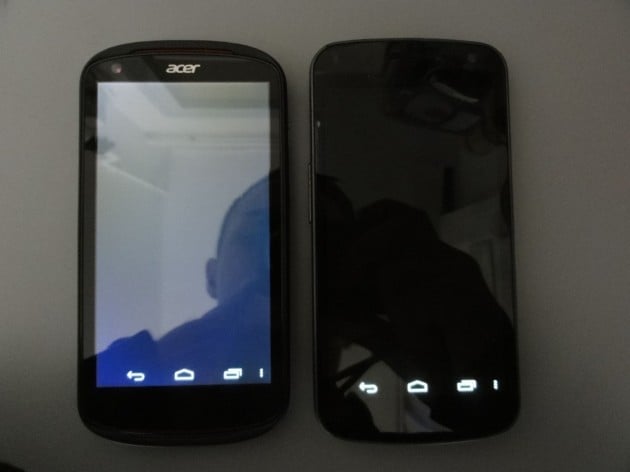 android acer liquid e1 qualité écran 2