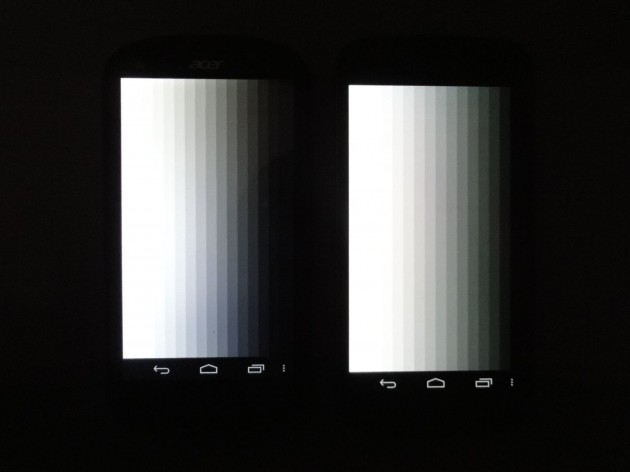 android acer liquid e1 qualité écran 6