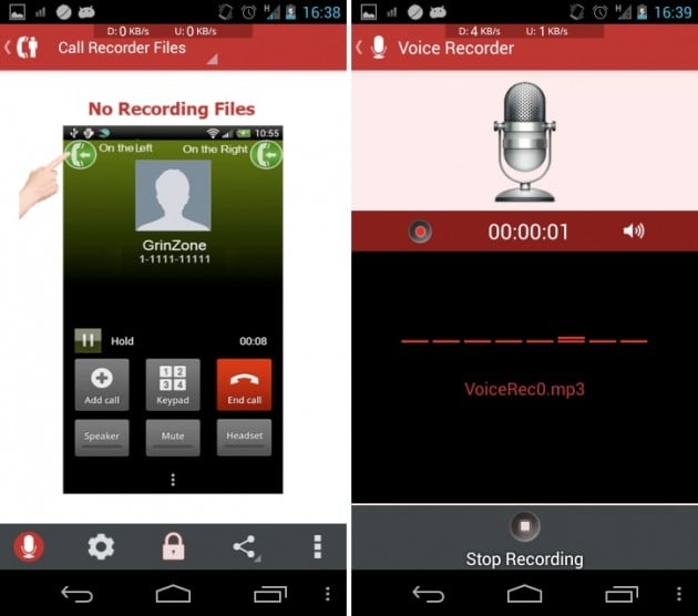 android mp3 incall recorder & voice 0