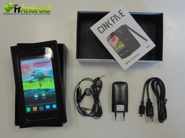 android wiko cink five boite