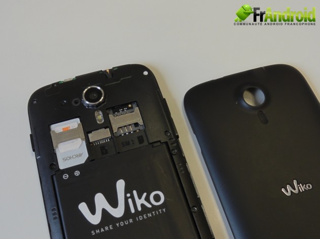 android wiko cink five prise en main 11