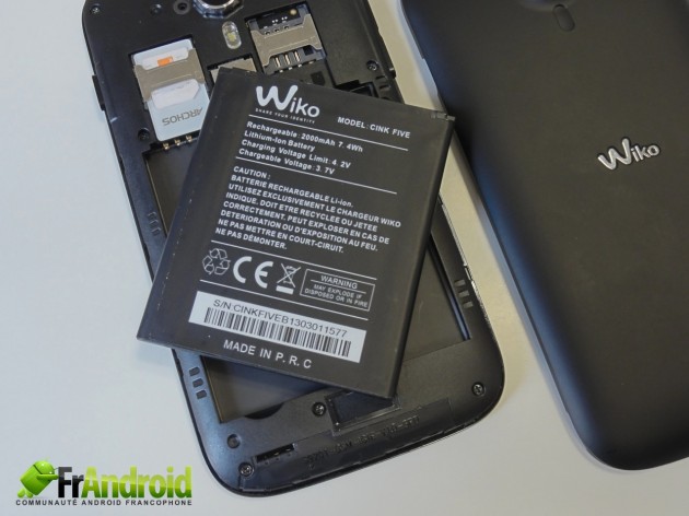 android wiko cink five prise en main 12