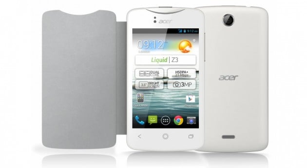 android acer liquid z3