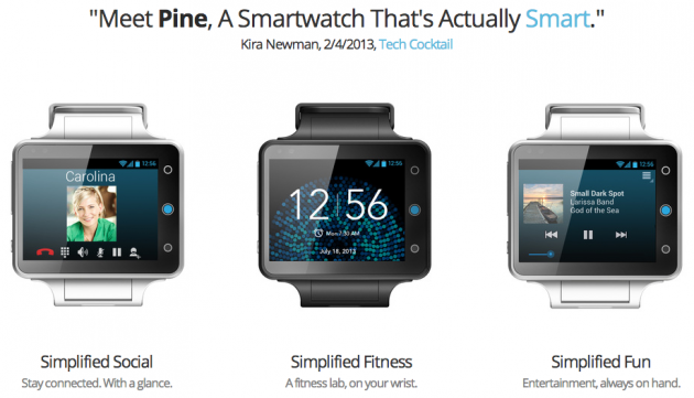 android neptune pine smartwatch