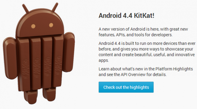 Android 44 checkout highlights