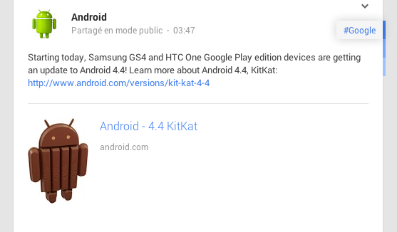 android 4.4 kitkat htc one samsung galaxy s4 google play edition gpe