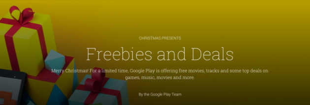 android google play store merry christmas joyeux noel 2013 image 0