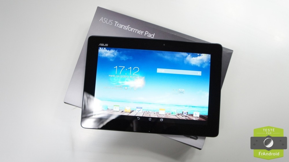 frandroid android asus transformer pad tf701t test prise en main 02
