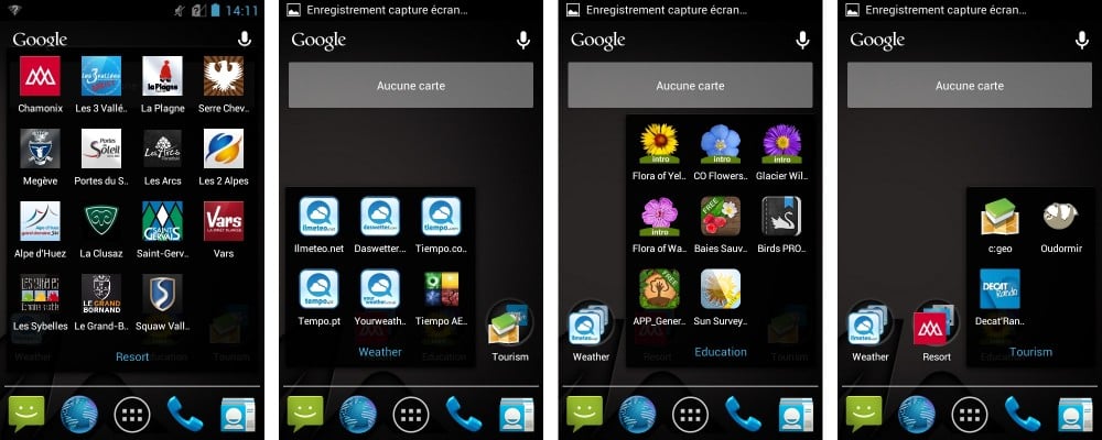 android frandroid quechua phone 5 interface logicielle applications additionnelles
