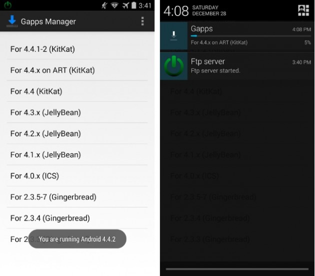 android gapps manager images 0