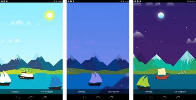 android mountains nows google now livewallaper images 0