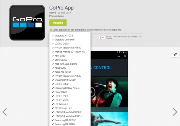 android gopro app 2.4 compatibilité image 01