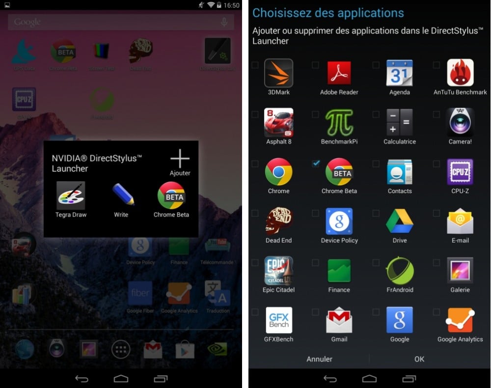 android test nvidia tegra note 7 interface logicielle image 05