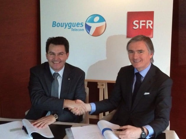 Bouygues SFR accord mutualisation
