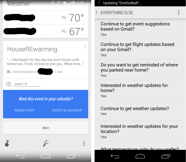 android google now gmail calendar agenda integration image 01
