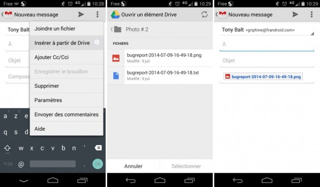 Android Gmail 4.9 Google Drive Integration Image 01