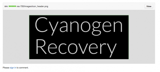 CyanogenMod Recovery