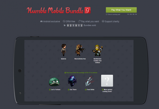 humble bundle android 9