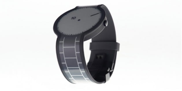 La montre FES, avec bracelet et écran e-ink