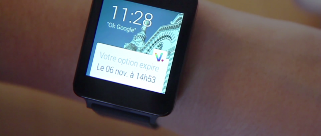 Voyages SNCF Android Wear
