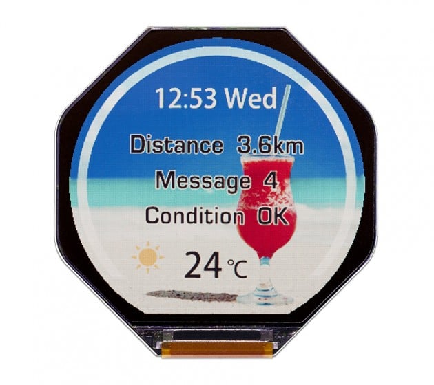 JDI 1.34 smartwatches