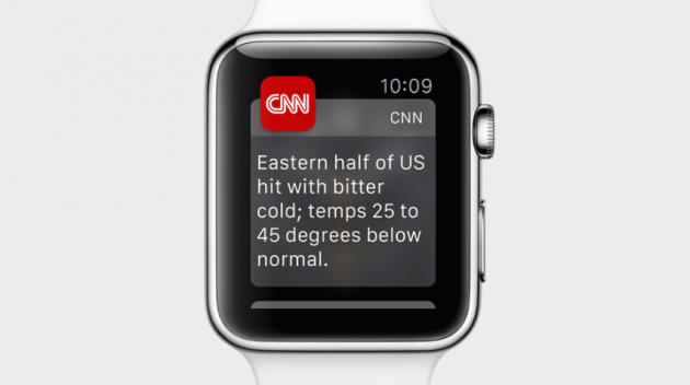 Apple Watch notifs