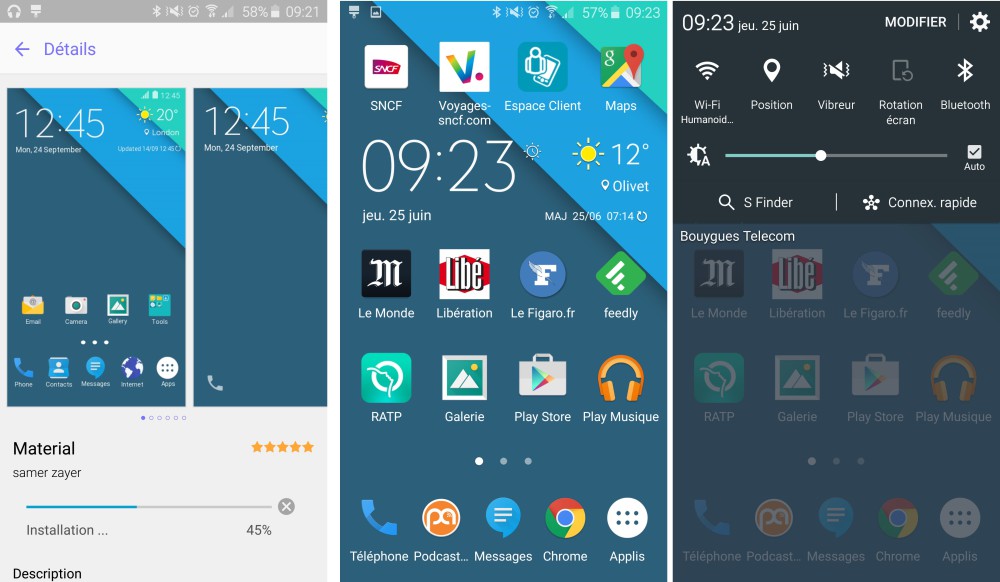 samsung galaxy s6 theme android stock 1