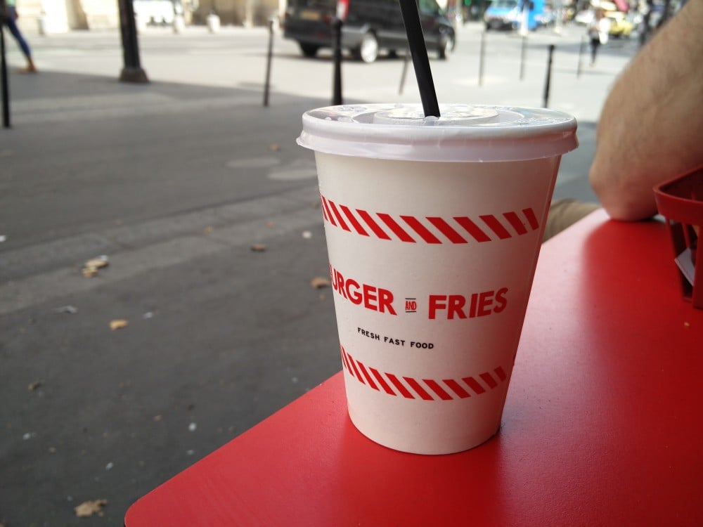 OnePlus 2 burger fries