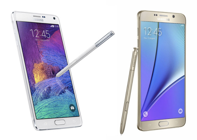  Samsung Galaxy Note 4 and Note 5 