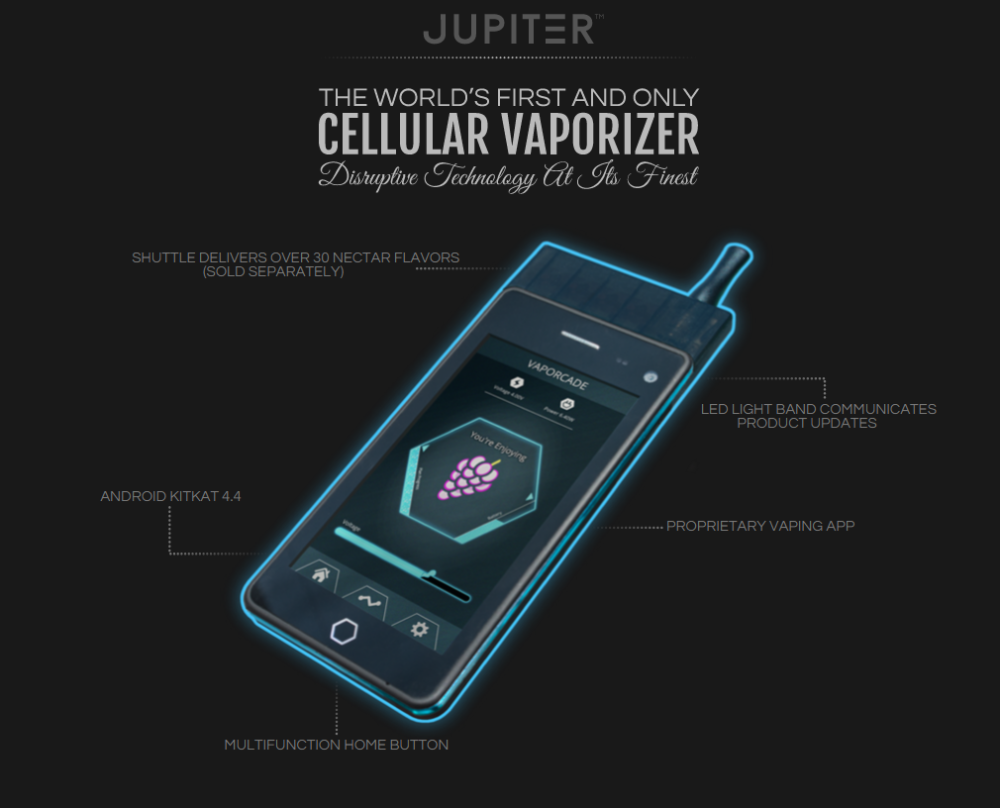 jupiter smartphone cigarette