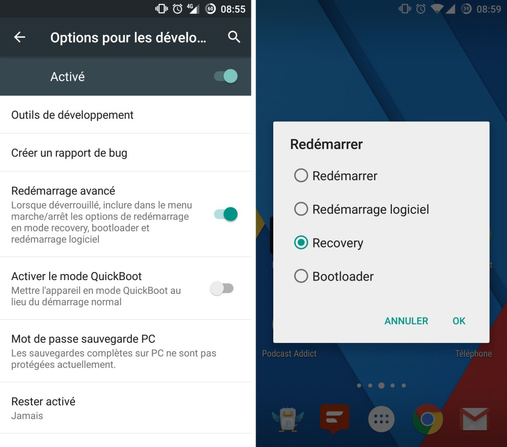 oneplus one installation android marshmallow