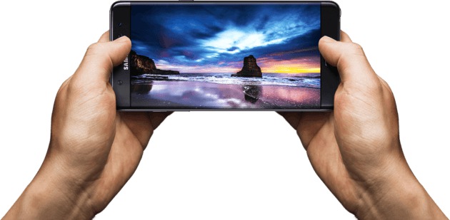 Galaxy Note 7 écran 2