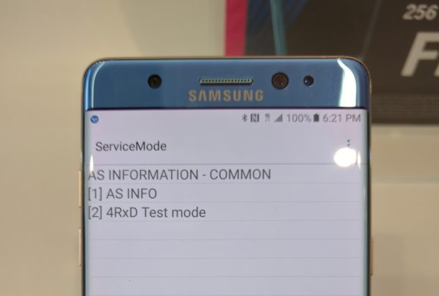 Samsung Galaxy Note 7 MIMO 4x4
