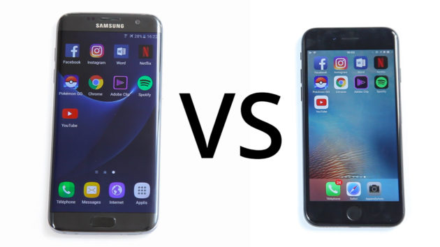 S7 vs Iphone V20