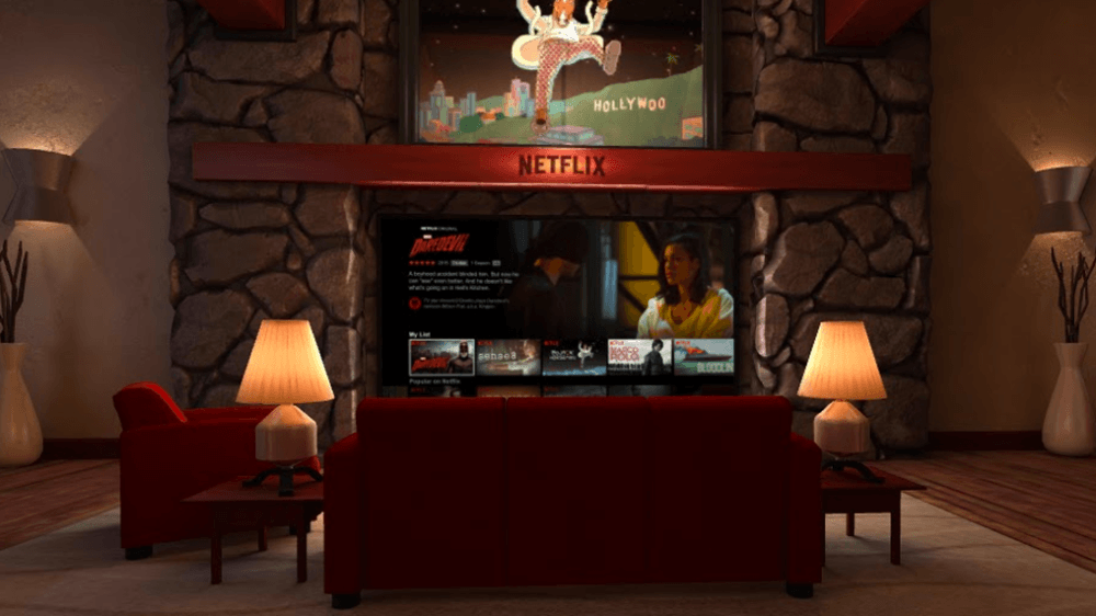 Netflix VR salon