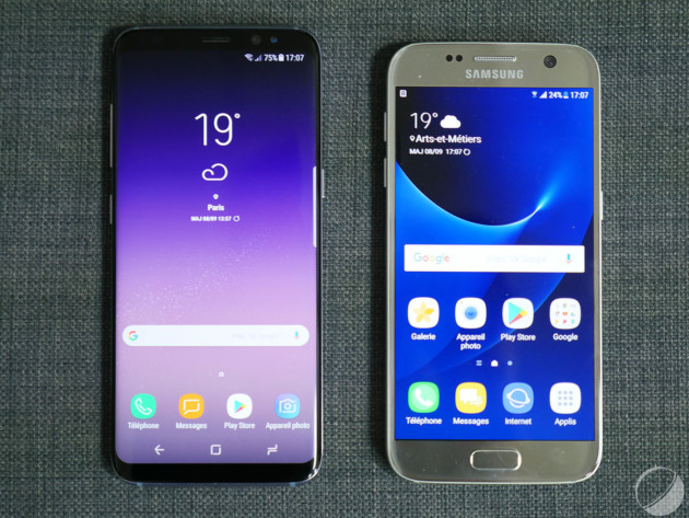 Galaxy Note 8 et S8+