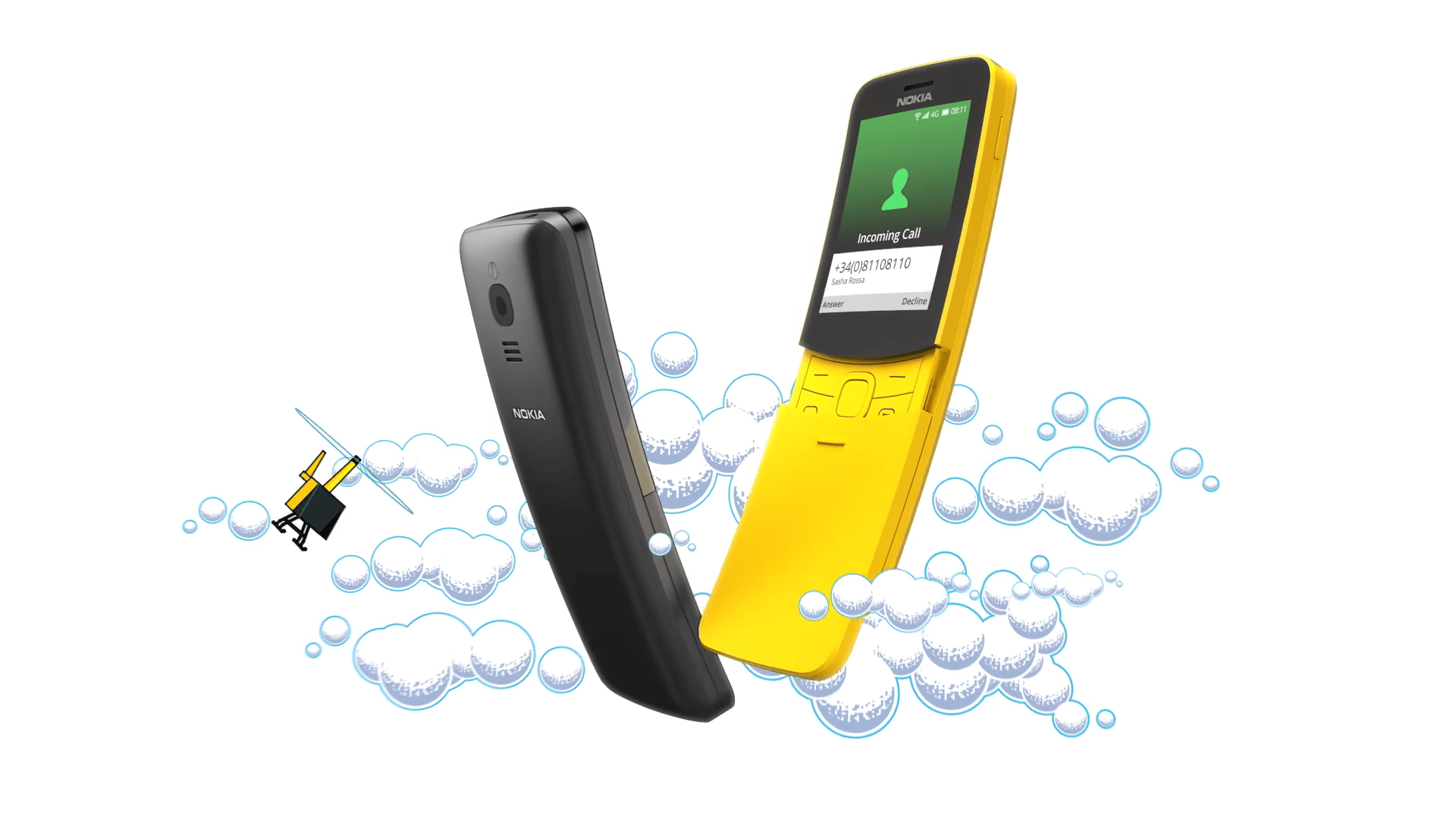 Conheça “Nokia 8110 (2018)” que chega para alimenta a nostalgia, mas agora conta com 4G