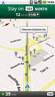 Officiel : Google Maps Navigation disponible sous Android 1.6