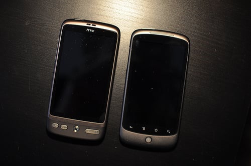Test HTC Desire sous Android
