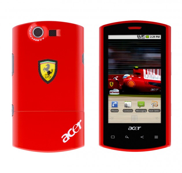 Acer liquid e ferrari как прошить