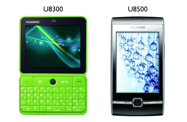 Huawei : U8300 et U8500, deux androphones low-cost