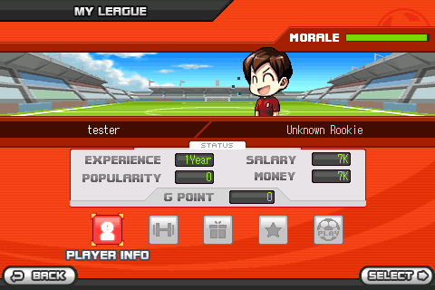 Gamevil propose un nouveau jeu sur l&rsquo;Android Market : Soccer Superstars