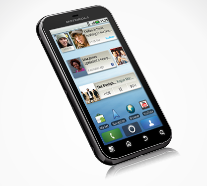 (MàJ) Motorola présente le Defy prévu pour la fin de l&rsquo;année en Europe