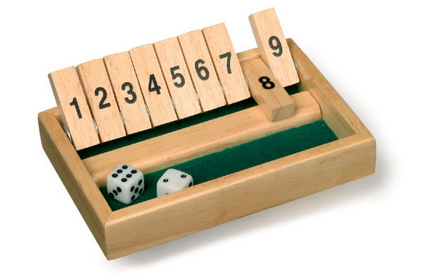 Fermez la boite jeu géant en bois - jeu de société chiffres simple