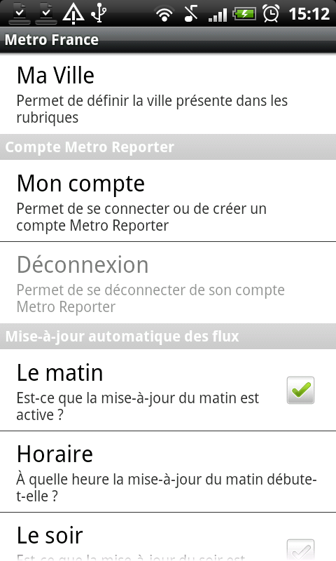 (exclu) Découverte de l&rsquo;application Metro France pour Android