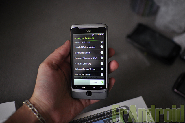 Test du HTC Desire Z sous Android